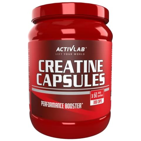 Activlab Creatine Capsules , reines Kreatinmonohydrat 5000 mg, vor dem Training Cover