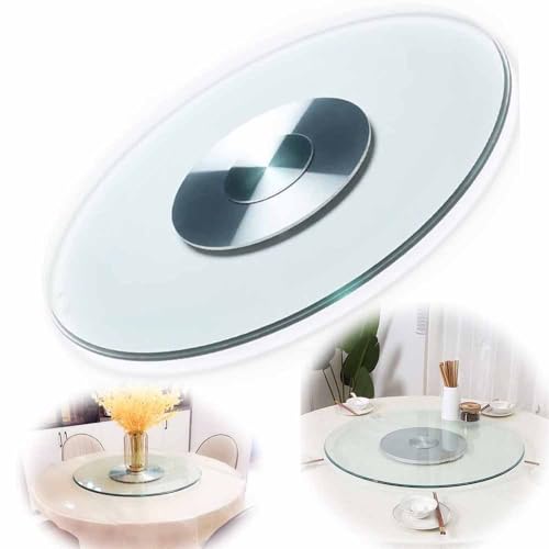 Plateau tournant en verre : la solution pour le service des grandes tables de salle à manger