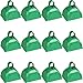 Green Metal Cowbell - 12 Pack