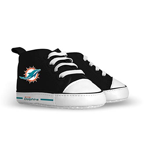 Image of MasterPieces - NFL Baby Pre-Walkers Shoes, Officially Licensed, High Top Sneakers, Soft Anti-Slip Soles, Boys and Girls, 0-6 Months