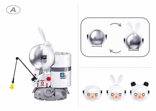 Jeu de construction Sluban Astronaute Maro M38-P8001 maquette espace