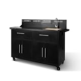 BRASERO by FAVEX – Station Pro Cuisine d'extérieur pour plancha 2 à 3 Feux – Évier INOX intégré – Planche à découper – 155 x 55 x 113 cm