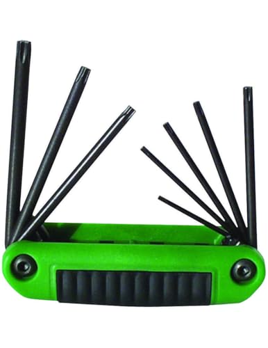 Eklind 25581 Ergo-Fold Fold-Up Torx Star - 8Pc Set T8-T40