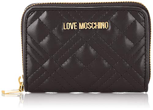 Preisvergleich Produktbild Love Moschino Damen Jc5622pp0a Geldbeutel, Schwarz (Black), 2.5x10x13 Centimeters