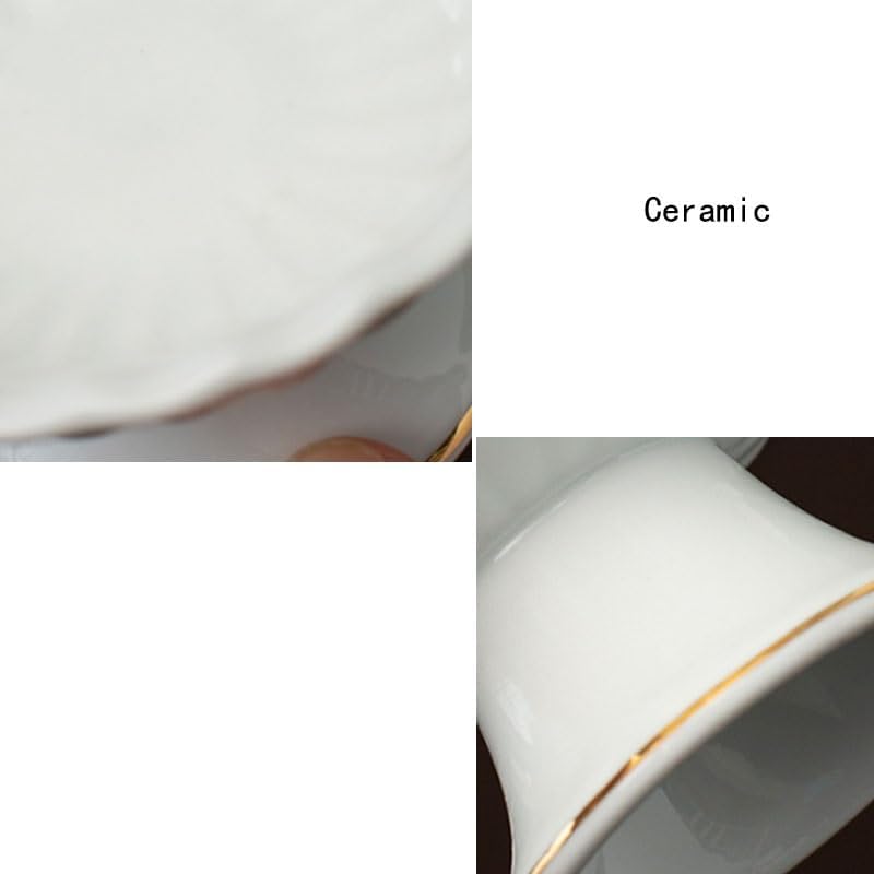 Ceramic High Legged Fruit Platter in The Afternoon Snacks Dried Fruits Were Placed on Trays