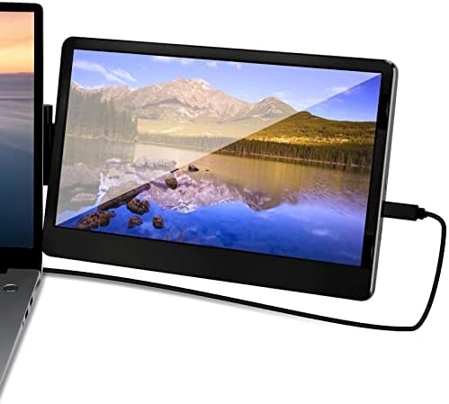 Naievear Portable Monitor,11.6 Inch Rotating Laptop Display Secondary Screen External Monitor for Laptop Phones and Gaming (11.6inch)