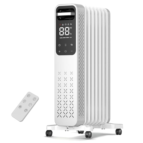 R.W.FLAME Oil Filled Radiator Heater with Thermostat