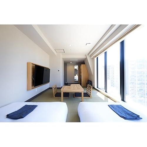 「ホテル縁道」ジュニアスイート「TSUBAKI」 宿泊優待券(1泊食事なし)1組2名様