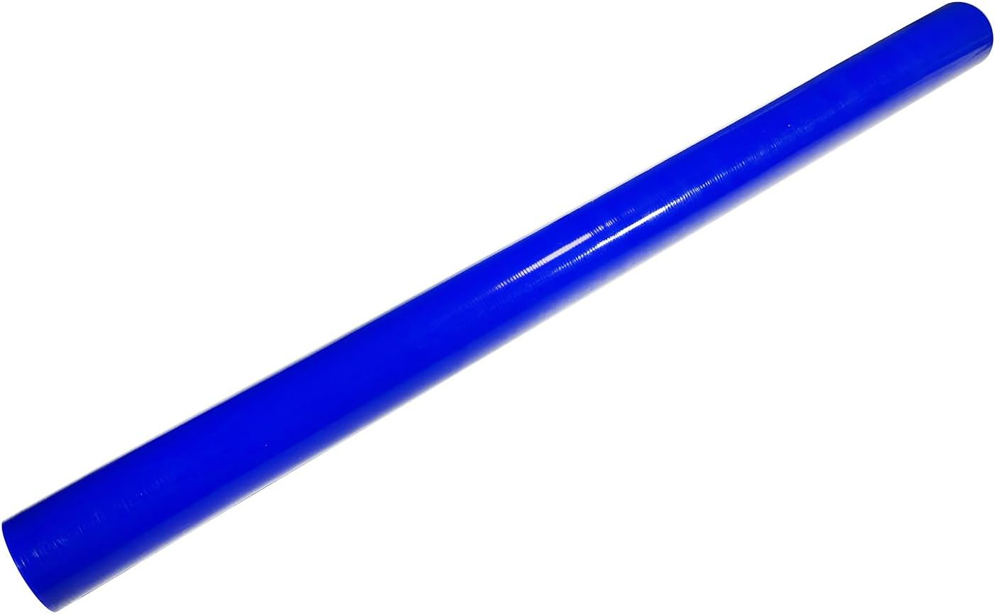 2.25'' ID x 3 Foot Silicone Radiator Coolant Hose, 4-Ply Blue Silicone Coolant Hose w/Rubber Lining for Trucks Peterbilt Freightliner Kenworth