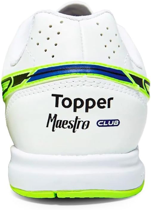 Chuteira Topper Maestro Club V Fsal Branco/Vermelho