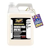 Meguiar’s Cire X-PRESS Synthétique à pulvériser - Detailer D15601EU, 1 gal (3.79 l) bidon