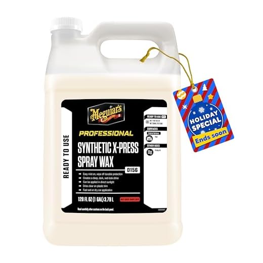 Meguiar's D15601 Synthetic X-Press Spray Wax