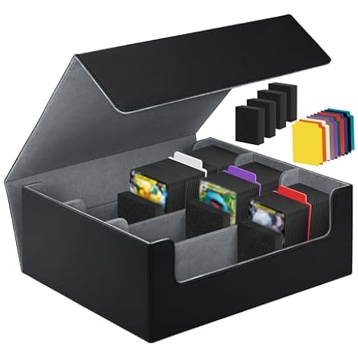 TOSUTO Caja de Cartas para MTG, Caja para cartas Magic the Gathering para 1800+ Cartas,Cajas de Almacenamiento de Tarjetas,Cajas de Cubierta Magnéticas Premium, para TCG Magic | Ya disponible en tu tienda friki favorita! En mundofriki.es!