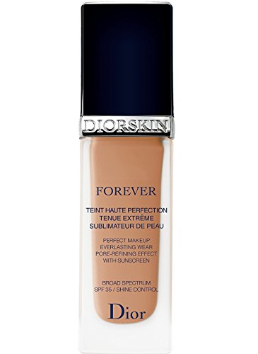 DiorSkin Forever Perfect Makeup SPF 35 Shine Control Foundation 045 Hazel Beige