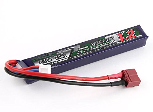 Turnigy Nano-tech 1200mAh 2S 25~50C Lipo Airsoft Pack (T-Connector)