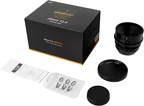 7Artisans HS2022080935T2 35Mm T2.0 Cine Lens For L-Mount Camera Lens,Full Frame Large Aperture Camera Lens thumb #7
