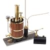 Steam Engine Model, Vertical Boiler Steam Boiler Model for Ship Steam Engine Model, Physical Science Engine Model Kit for Adults and Teens
