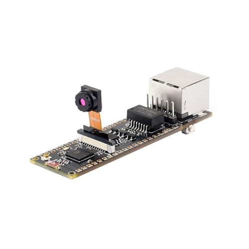 ESP32-S3 ETH �J���{�[�h (ETH �{�[�h + OV2640 �J����)�A10/100Mbps RJ45 �C�[�T�l�b�g �|�[�g�AWiFi ����� BLE �T�|�[�g�A240MHz �f���A�� �R�A �v���Z�b�T (ESP32-S3-ETH-CAM-KI