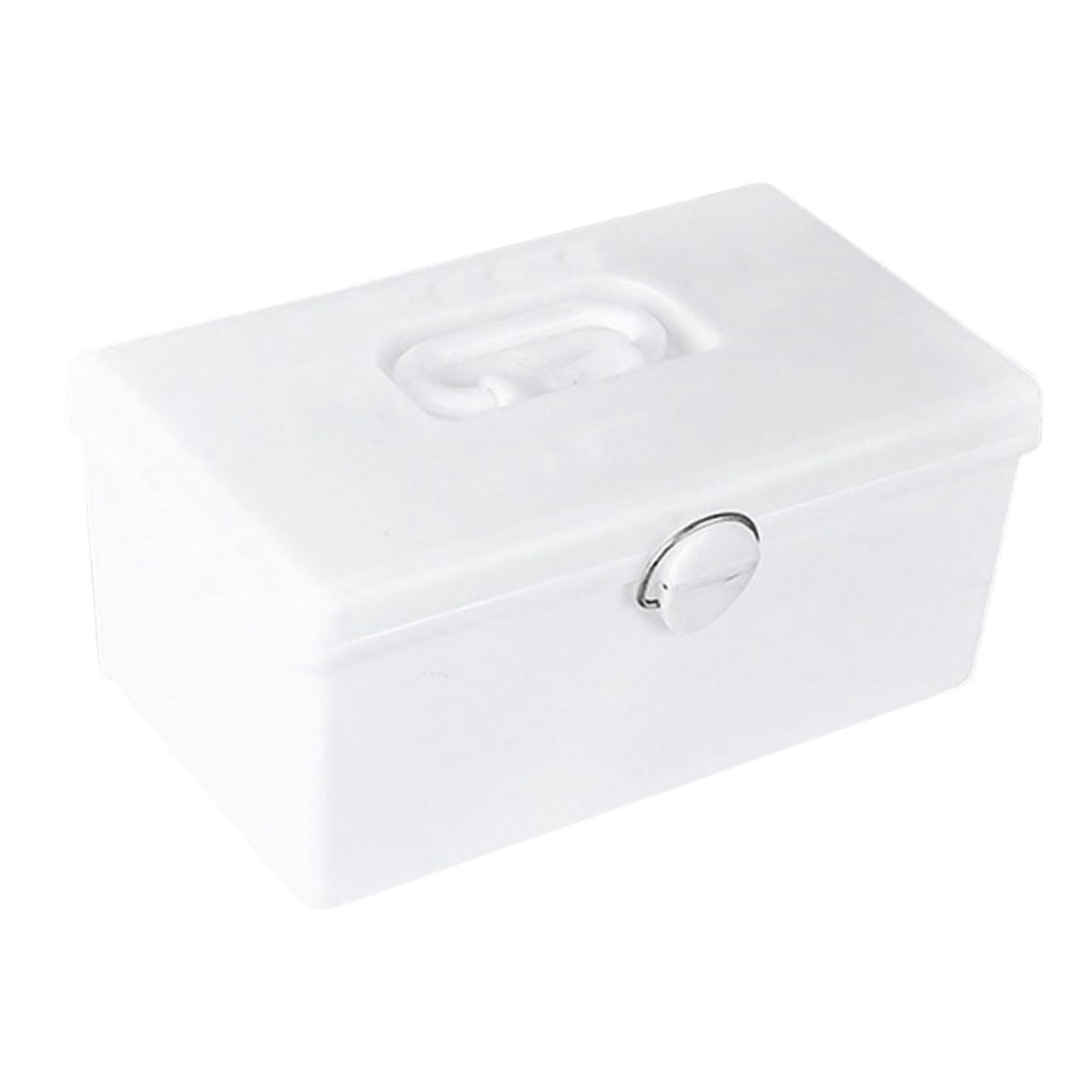 Organiseur pour jeu de mahjong blanc avec poignée pour vos soirées ludiques à la maison
