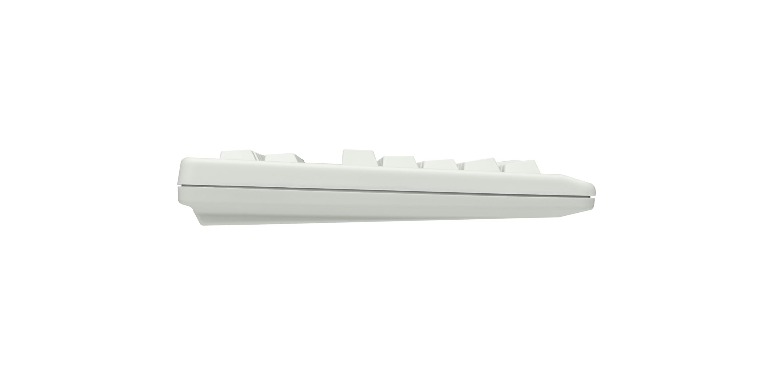 Cherry Teclado USB semicompacto G80-11900LUMDE-0 con Panel táctil Integrado, Color Gris Claro