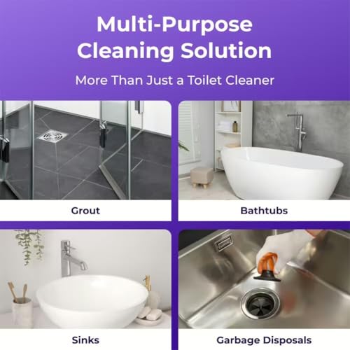Nettoyant WC Fizzclean x5 mousse active pour toilettes