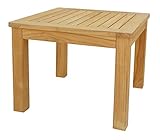 teak beistelltisch garten Auch ideal als Beistelltisch / Loungetisch geeignet.