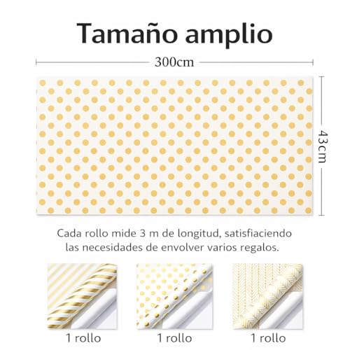 La mejor selección de Envoltura de regalos comprados en linea. 20 Imagen adicional