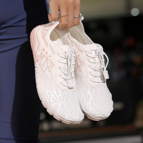 Image of Hike Barefoot Shoes Womens Men,Unisex Barefoot Water Shoes Breathable, Anti-Slip Hiking Footwear for Athletic Wide Toe Shoe Footwear for Hiking, Walking, Running, Yoga, and Water Sports