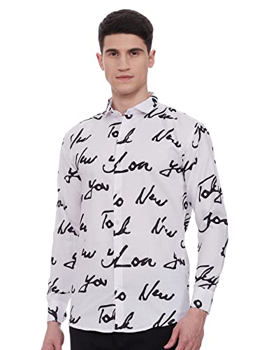 Image of WOMEN'S DEZIER Men's Printed Regular Fit Shirt