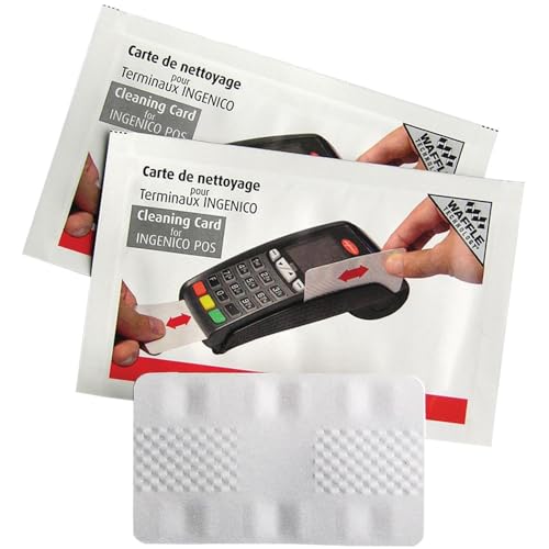Ingenico Card Terminal Cleaning Card with Waffletechnology - Thumbnail 2