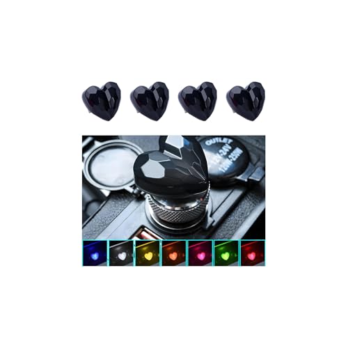 USB LED Car Interior Atmosphere Lights (4-Pack)