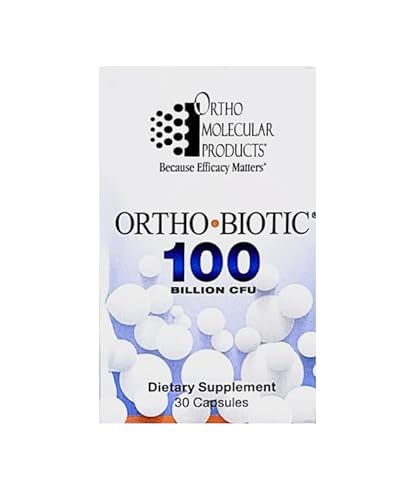 Ortho Molecular - Ortho Biotic 100 Billion CFU - 30 Capsules