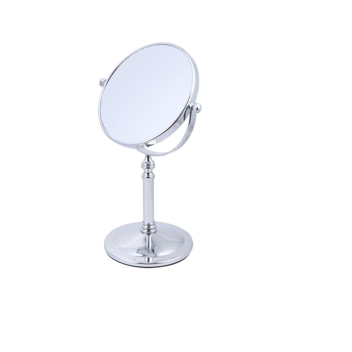 DOITOOL 1 Pc Monedero Espejo Portátil Espejo De Tocador De Mesa Espejo De Doble Cara Espejo De Aumento Espejo Cosmético De Aumento Espejo Lateral Doble Espejo De Escritorio Ronda Viajar
