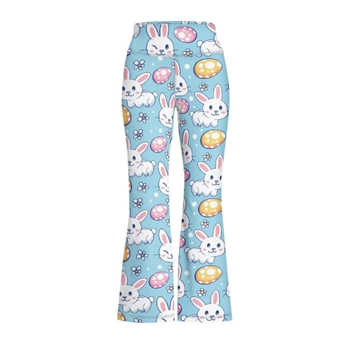 Girl's Flare Leggings High Waisted Kids Yoga Pants Stretchy Bell Bottoms Tummy Control Dance Bootcut Pants2