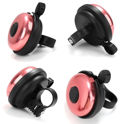 Classic Bike Bell, Aluminum Bicycle Bell, Loud Black-Right Hand Use-1 pack - Picture 184 of 253