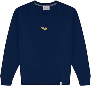WWF - India WWF Market Kaplan Çocuk Sweatshirt - İndigo Mavi7-8 Yaş