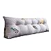 Cuscino- Cuscino Testata del letto, letto schienale, Comodino Cuscino grande letto schienale morbida testiera Pack Torna Cuscino Triangolo cuscino semplice doppio ( Color : B , Size : 150*50cm )