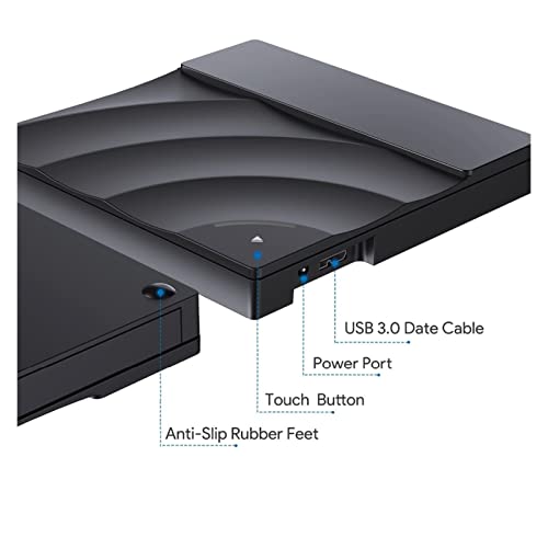 Unidad externa DVD con USB 3.0 para Laptop y PC miniatura 4