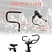 Neacus Indoor Spinning Bike U-Shaped Handlebar Extender,Allowing You to Enjoy Upright Riding and Relieve Back Pressure.The Installation is More Secure and Will Not Move During Use.