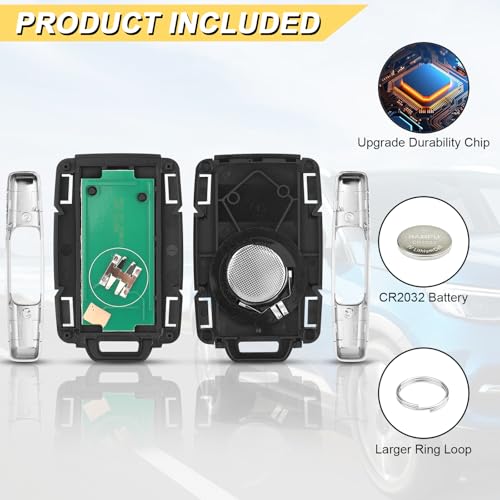 Vurkcy Key Fob Replacement for 2014-2020 Chevy Silverado 1500 2500 3500/15-21 Colorado/ 2015-2021 GMC Canyon/ 14-20 Sierra Car Keyless Entry Remote Control, M3N-32337100, 4 btn by Vurkcy - Image 5