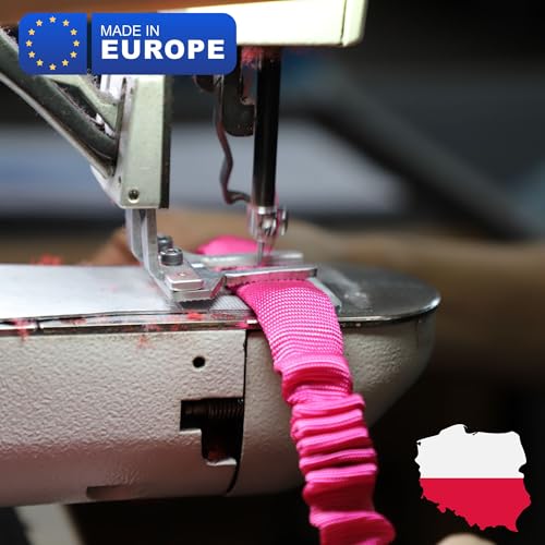 Dingo Spielzeug mit Bäll # 6 cm Griff Bungee 65 cm Hundespielzeug Spielen mit Hund Training Apporte 15675