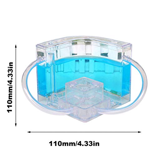 Ant Farm Castle with Tubes, Habitat Educational & Learning Science Kit Toy for Kids – Permit Study of Ecosystem, Behavior of Ants Within The 3D Maze of Translucent Gelant-