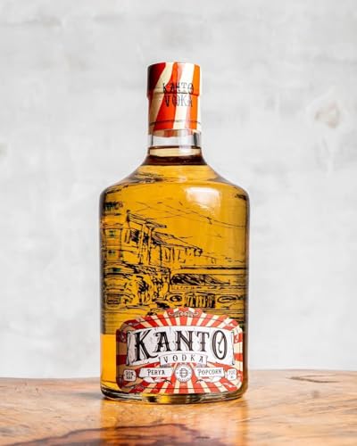 Kanto Vodka mit Popcorn Geschmack I Philippinischer Popcorn Wodka I Perya Popcorn Vodka Spirituose I 20% vol