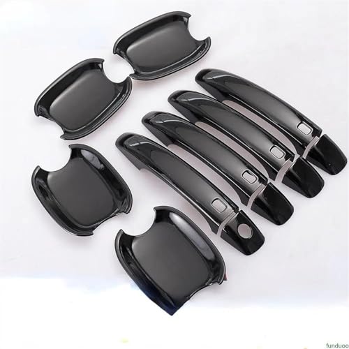 Renueva el exterior de tu Audi A4 B8 con pegatinas de manija estilo fibra de carbono