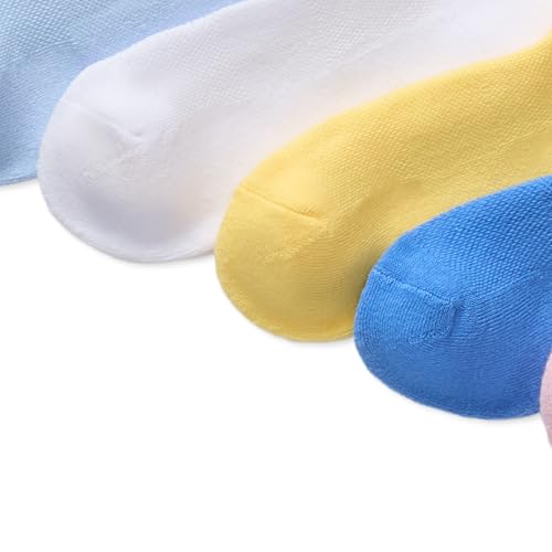 POLO RALPH LAUREN girls Athletic Performance Ankle Socks - 6 Pair Pack - Soft Cushioned Comfort3