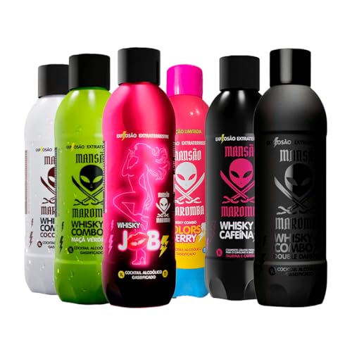 Coleção Drink Mansão Maromba Whisky sabor Energético 1l