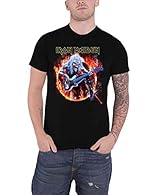 Mens Tees & Shirts Fear Live Flames Medium Black Men