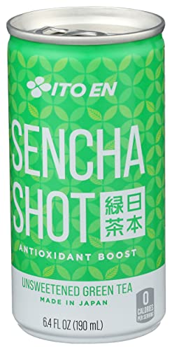 Ito En Sencha Shot, Green Tea, 6.4 Oz #TOP3