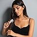 The Hair Edit Mini Smooth & Polish Detangling Hair Brush for Wet or Dry Hair, Ultra Light-Weight Travel Size Hairbrush, Ball-Tipped Nylon Pins for Scalp Massage, Smooths Frizz, All Hair Types- Cream
