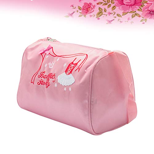 Bolsa de balé para dança TENDYCOCOCOCO, bolsa de ombro para meninas com lantejoulas e bico de balé p